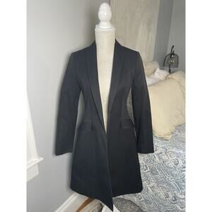 Vintage Reed Hill Equestrian Black Saddleseat Day Coat Size 8 Lined
